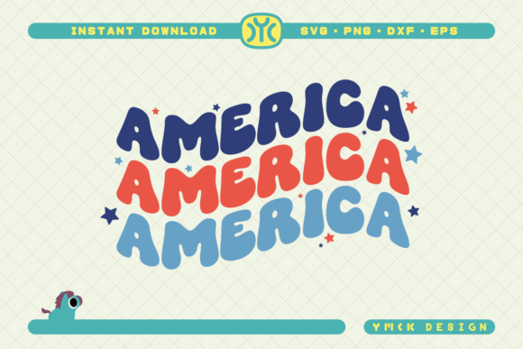 America SVG 4th of July: Graphics & Crafts Asset