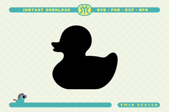 Bath Duck Toy SVG: Graphics for Cute Crafts