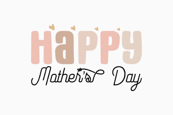Happy Mothers Day Mom Retro SVG Review