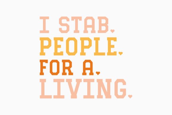 I Stab People for a Living Retro Graphics & Crafts Review