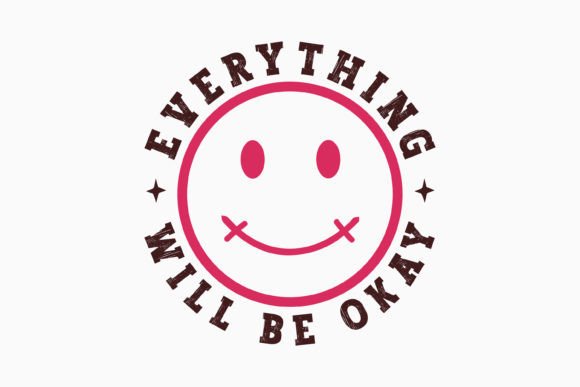 Retro Mental Health Quote SVG Everything: Graphics & Crafts