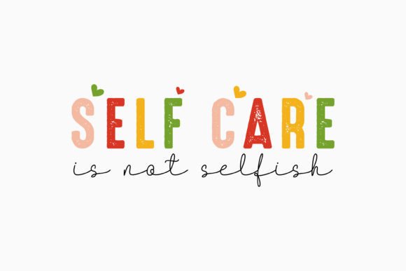 Retro Mental Health SVG: Graphics for Mindful Crafts