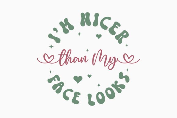 Retro Sarcastic Quote SVG: Graphics for Crafts & Blogs